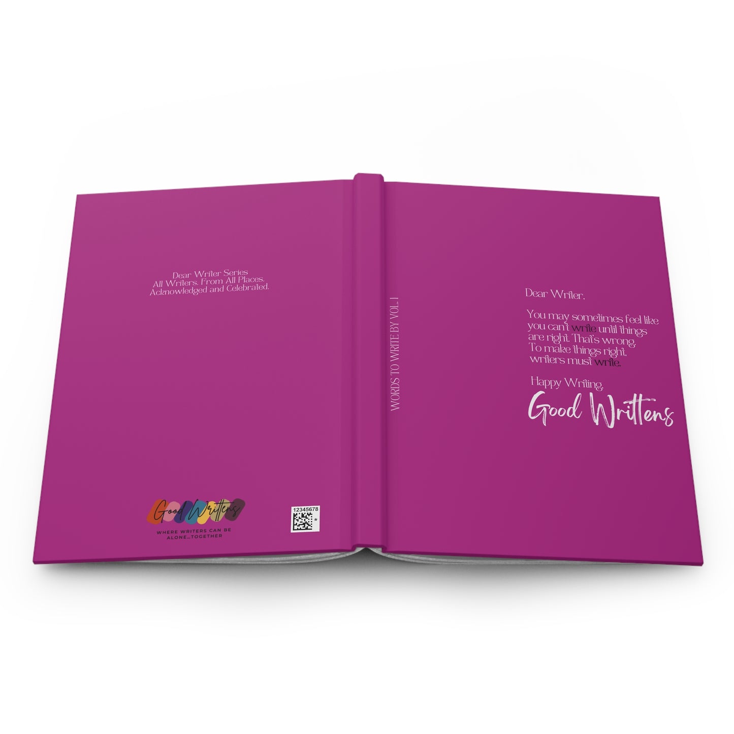Dear Writer Series Vol 1. Pink