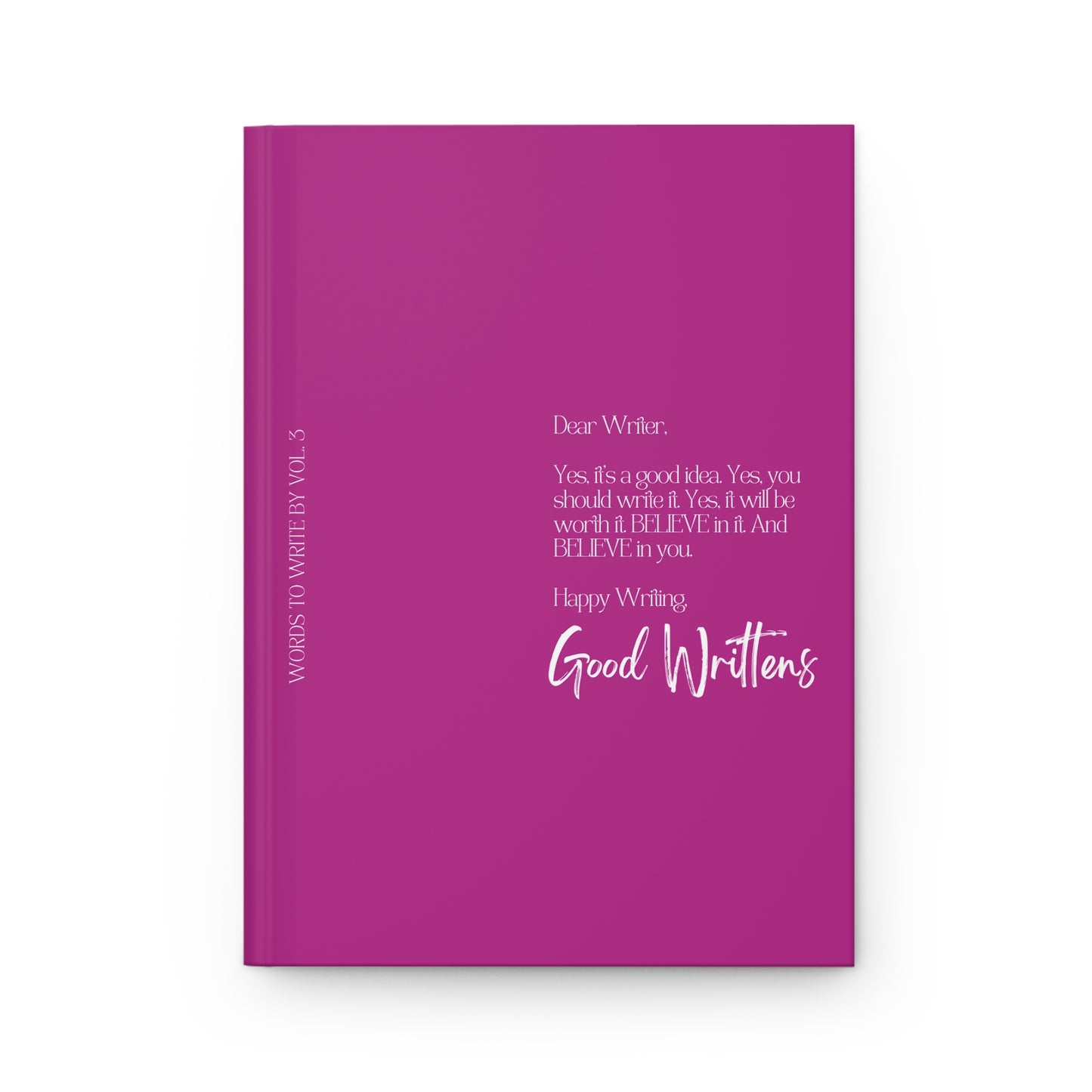 Dear Writer Series Vol 3. Pink