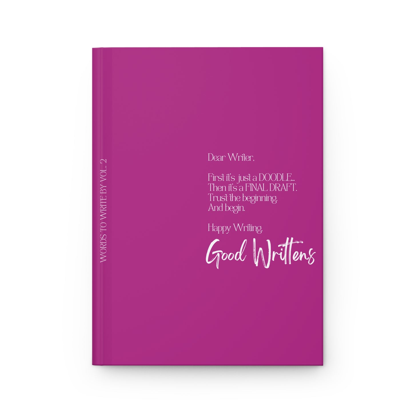 Dear Writer Series Vol 2. Pink