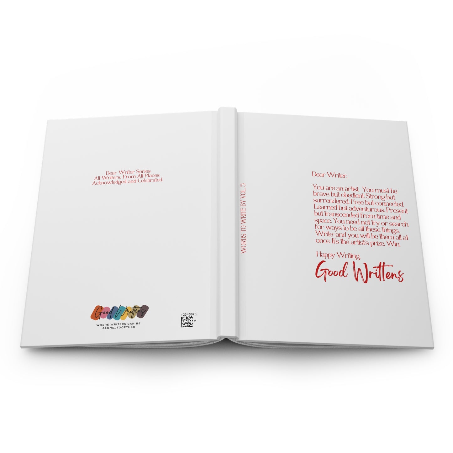 Dear Writer Series Vol 5. White