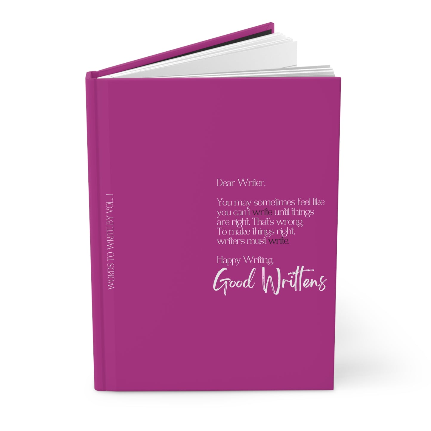Dear Writer Series Vol 1. Pink