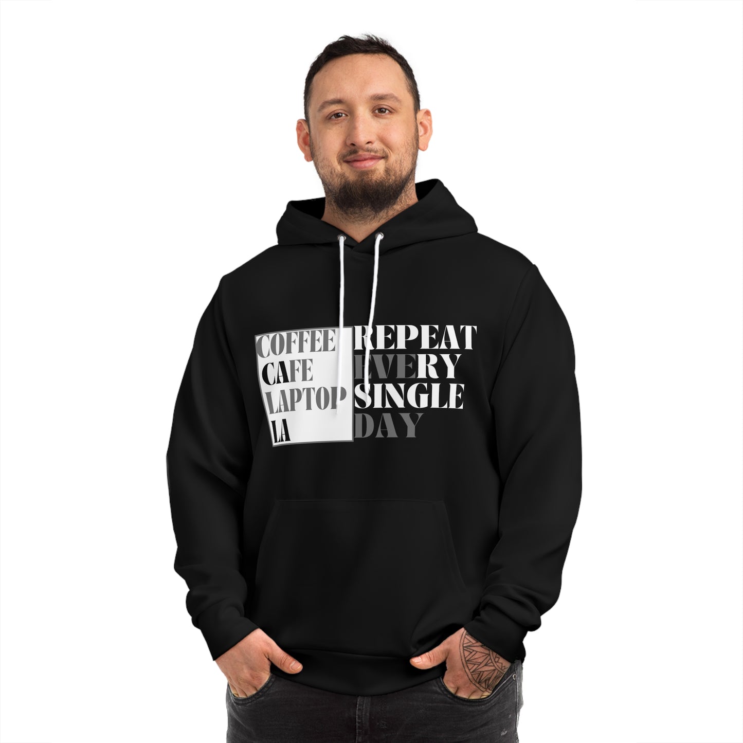 LA Writer Series. Hoodie. Black.
