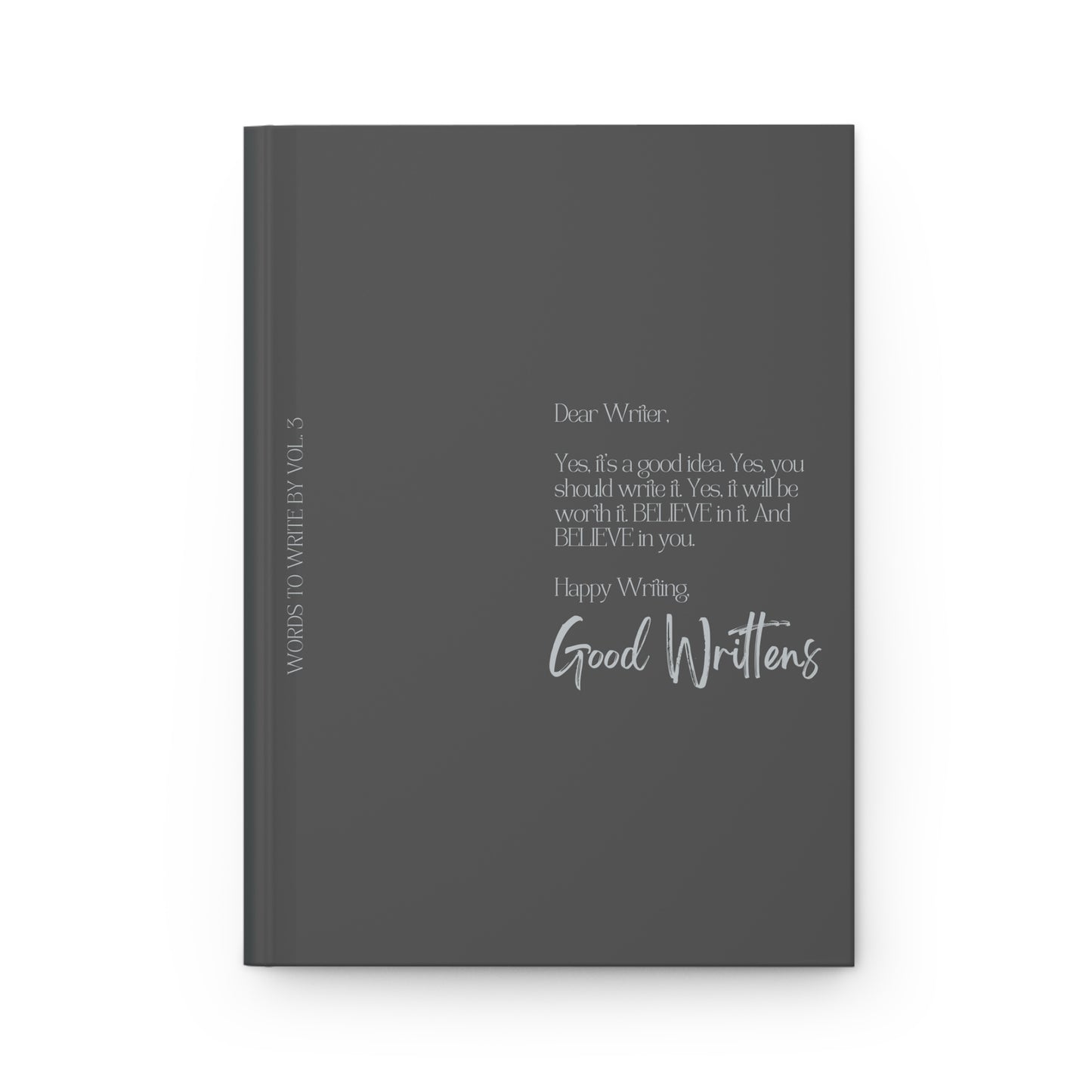 Dear Writer Series Vol 3. Grey