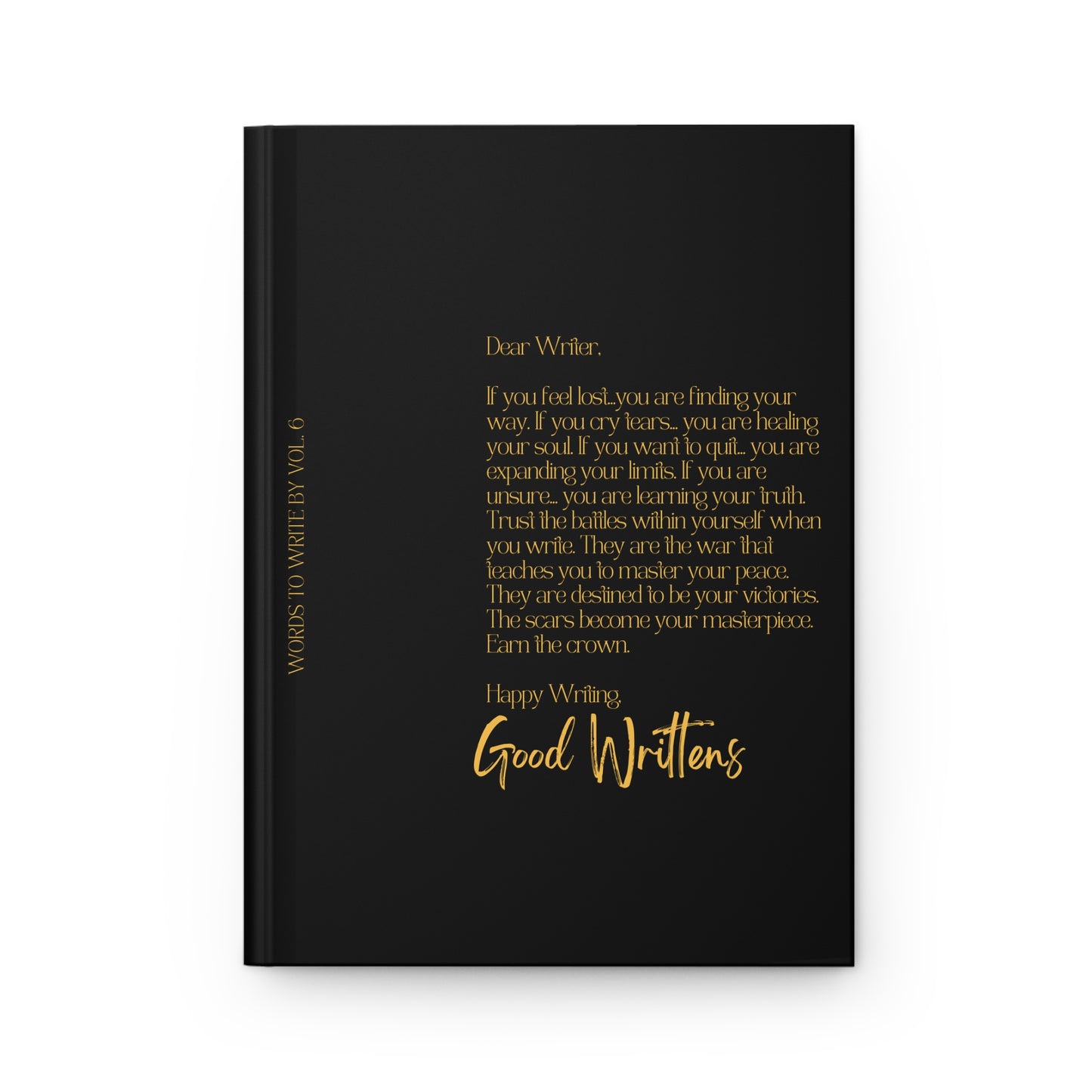 Dear Writer Series Vol 6. Black
