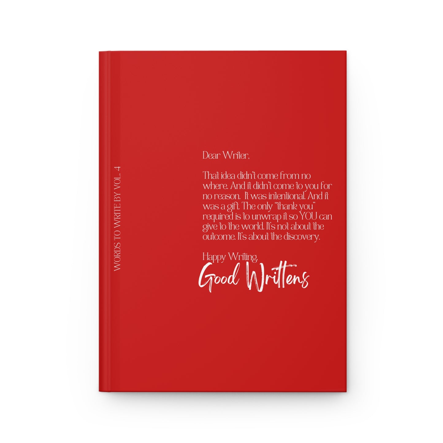 Dear Writer Series Vol 4. Red