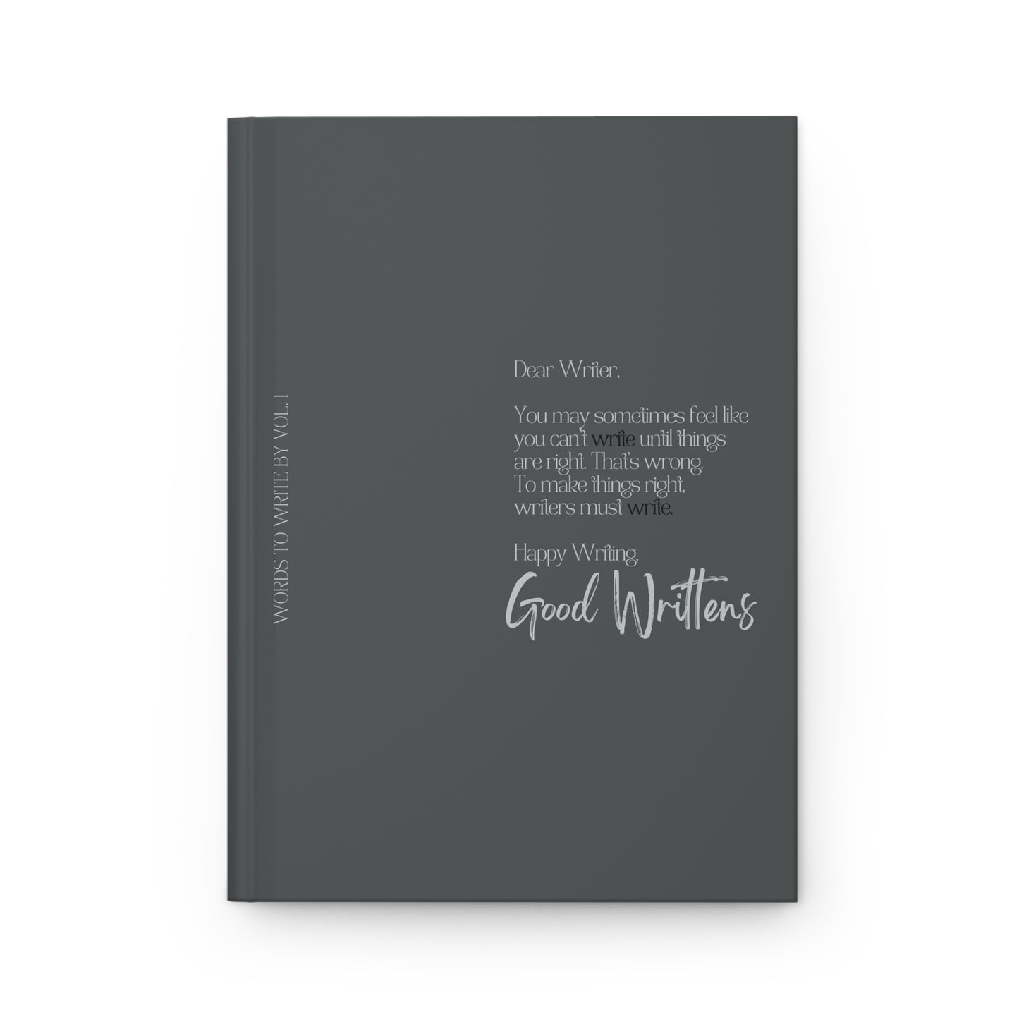 Dear Writer Series Vol 1. Grey