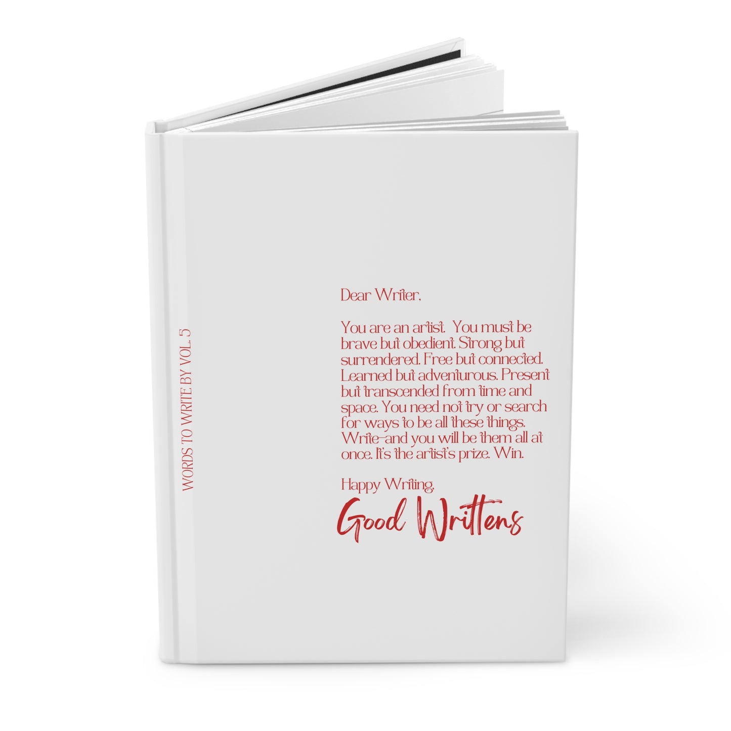 Dear Writer Series Vol 5. White