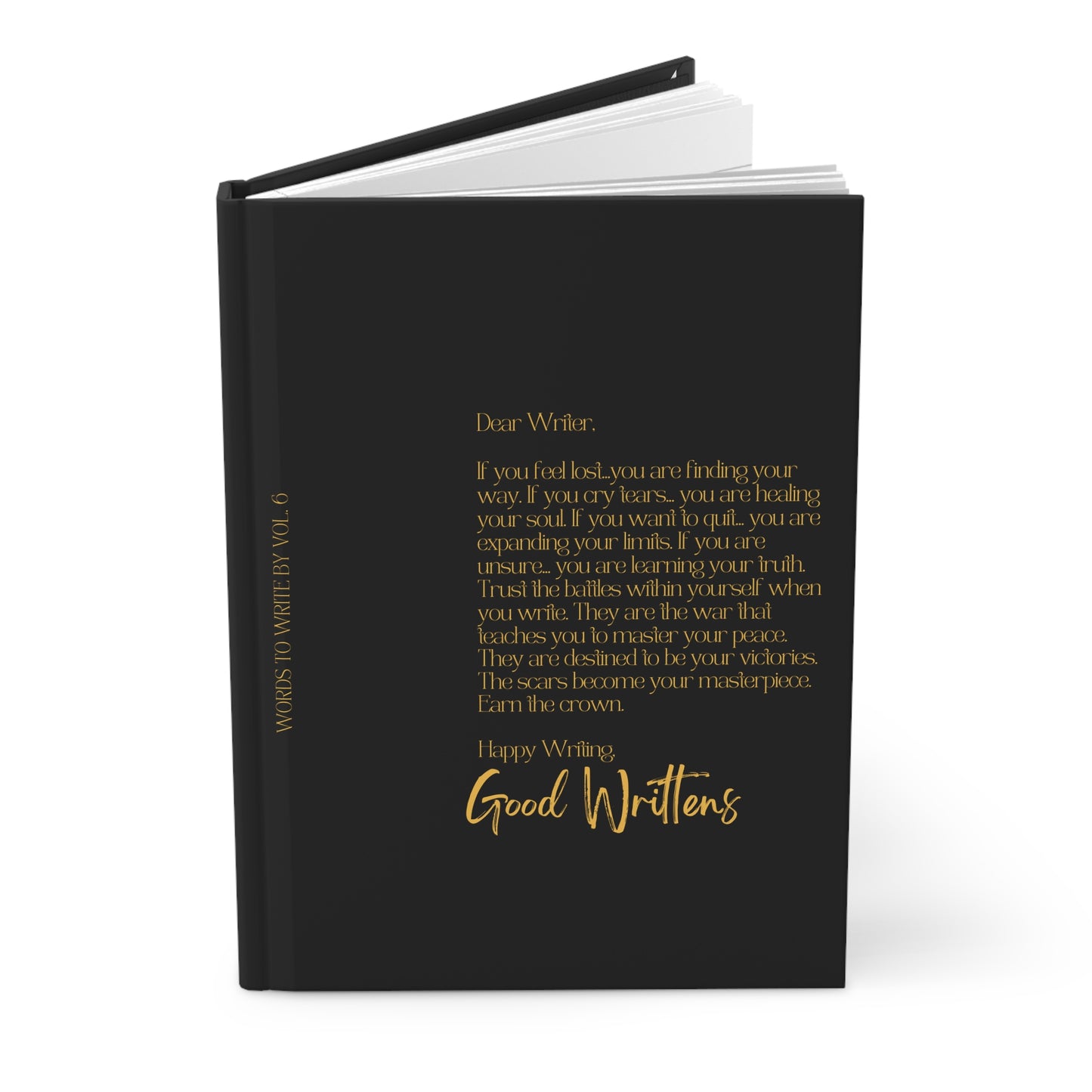 Dear Writer Series Vol 6. Black