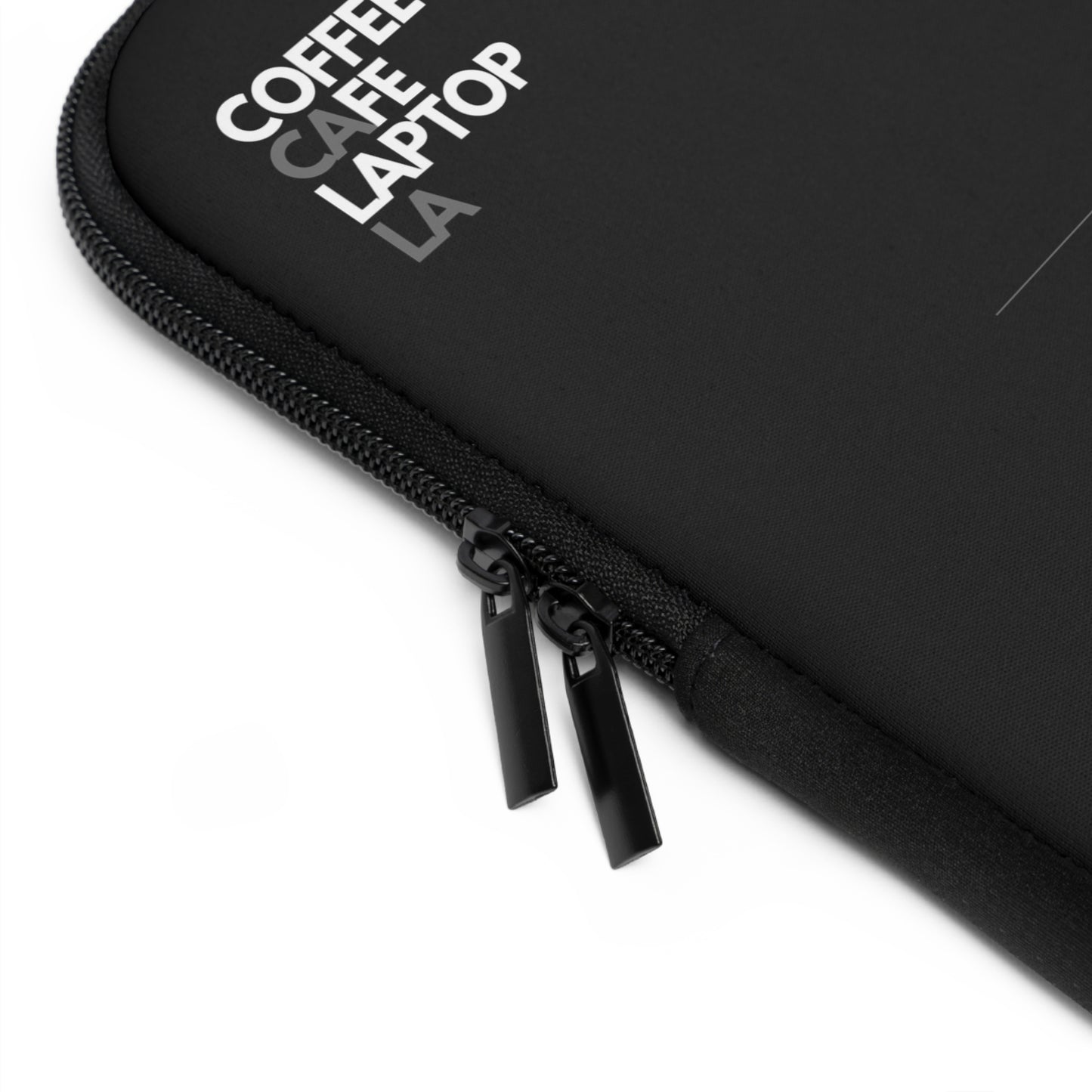 LA Writers Laptop Sleeve.Black