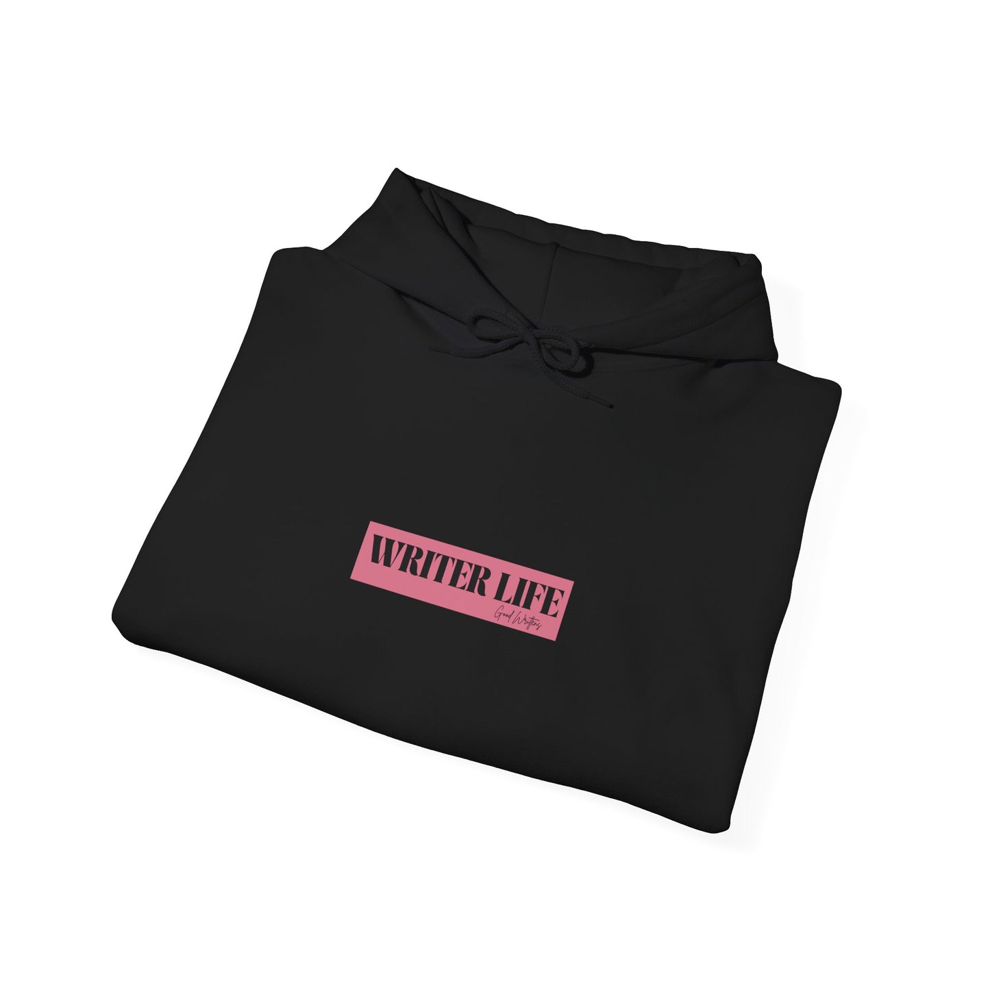 Writer Life Hoodie.Black/Pink