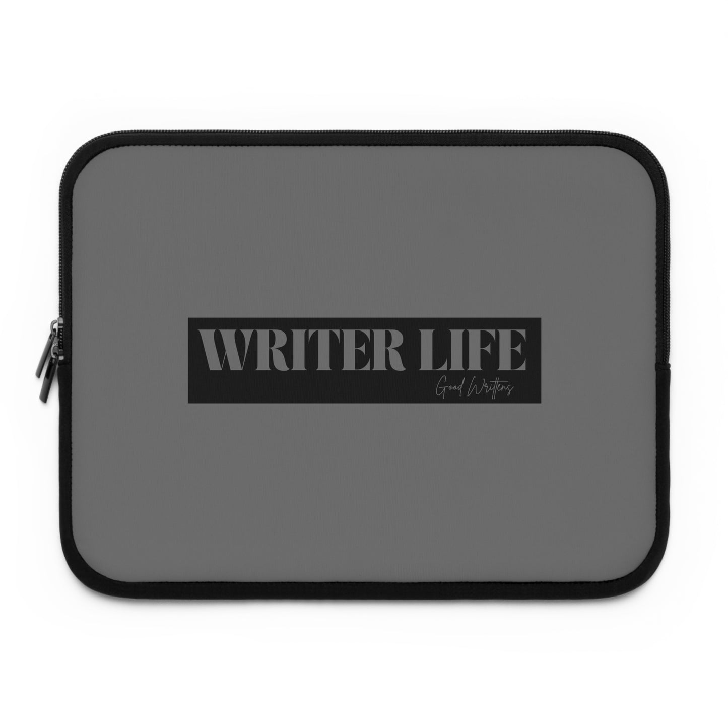 Writer Life Series. Laptop Sleeve. Grey/Black.