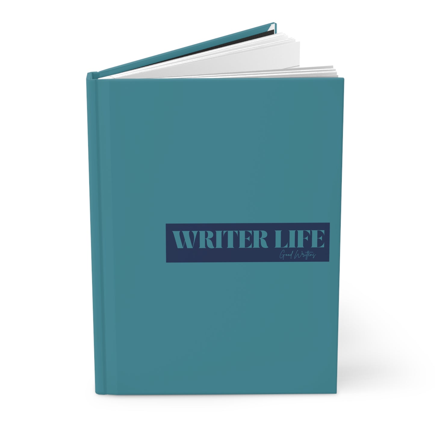 Writer Life Series. Notebook. Light Blue/Navy Bule