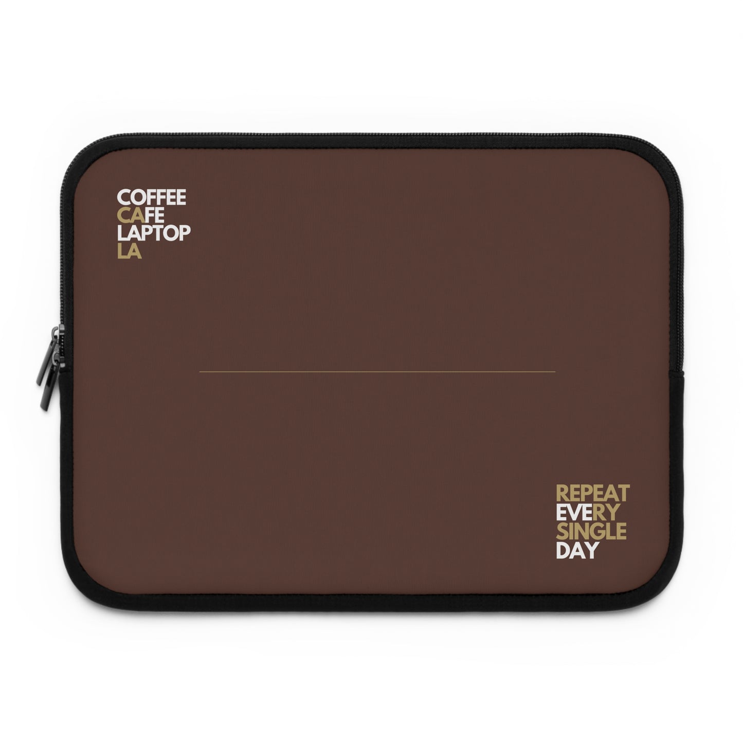 LA Writers Laptop Sleeve.Brown