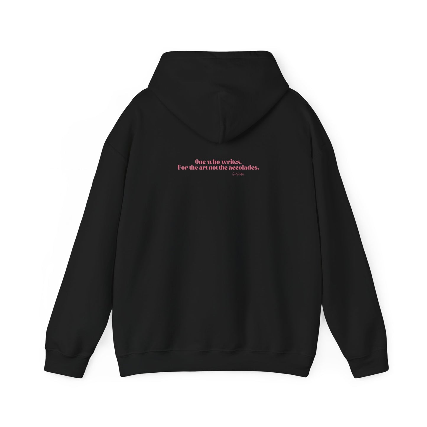 Writer Life Hoodie.Black/Pink