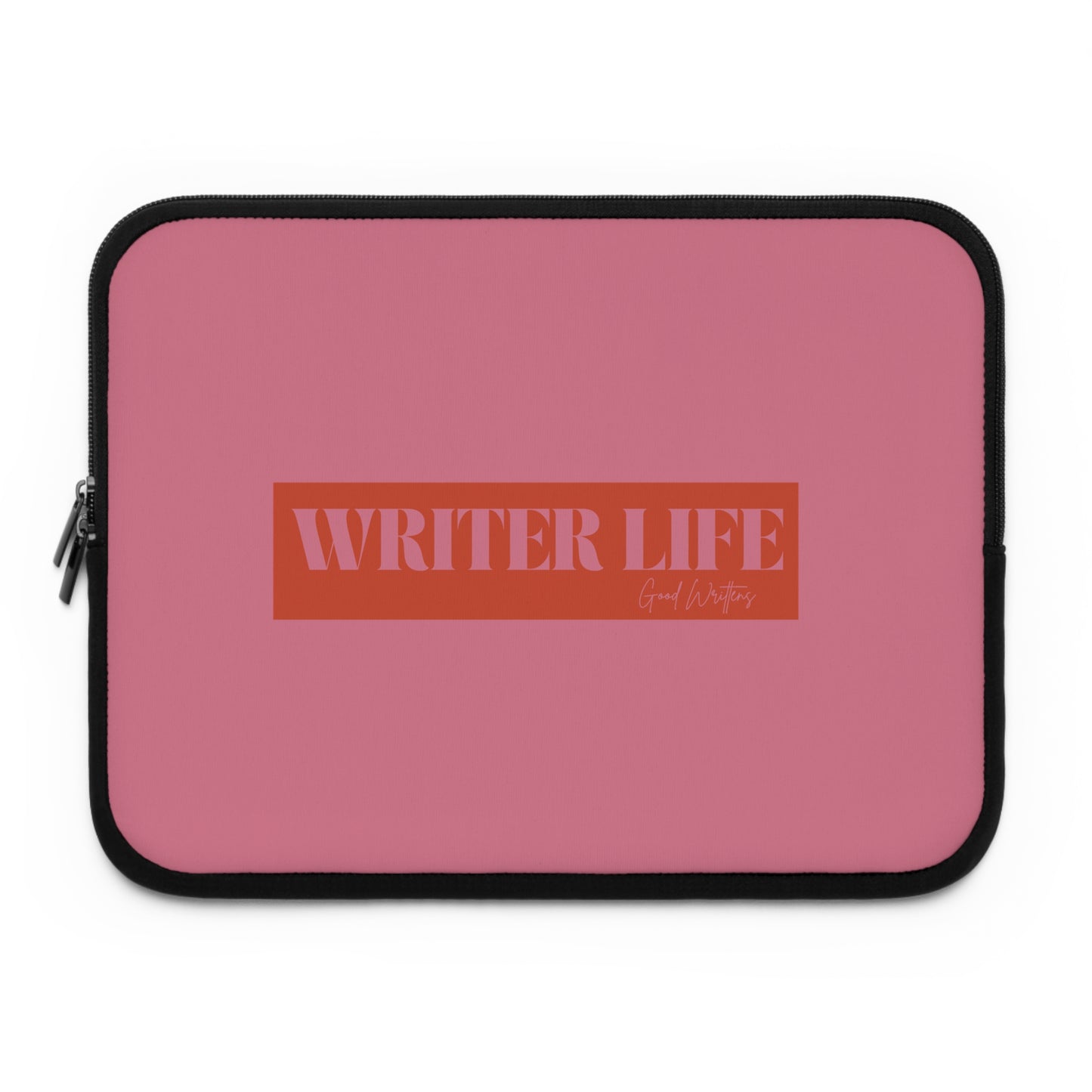 Writer Life Series. Laptop Sleeve. Pink/Orange.