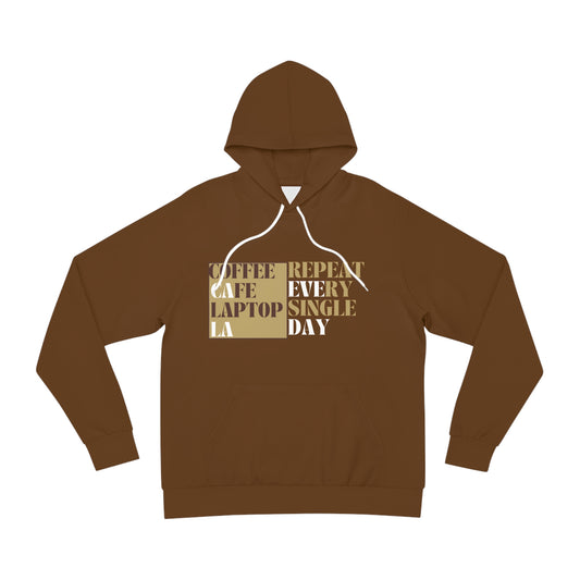 LA Writer Series. Hoodie. Brown.