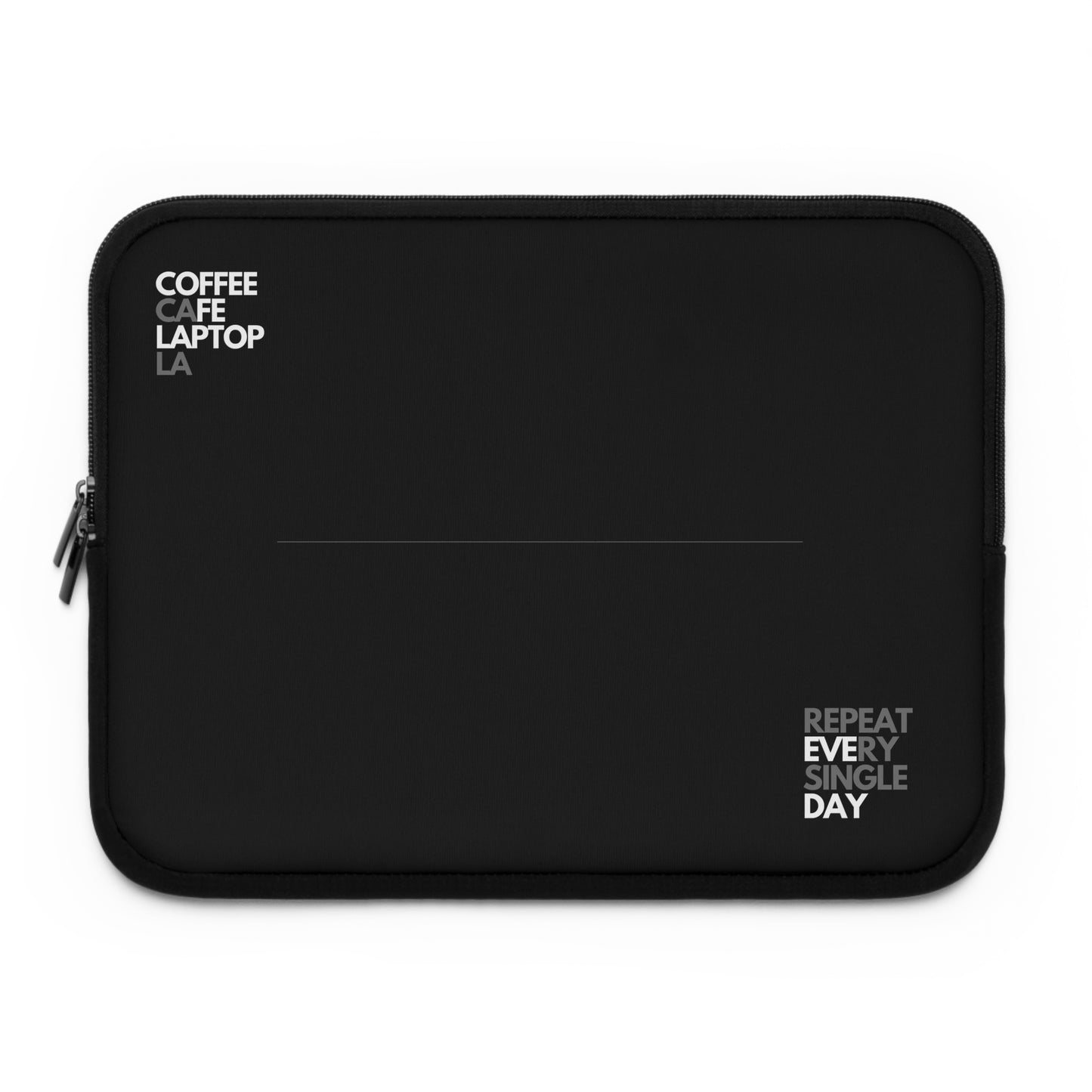 LA Writers Laptop Sleeve.Black