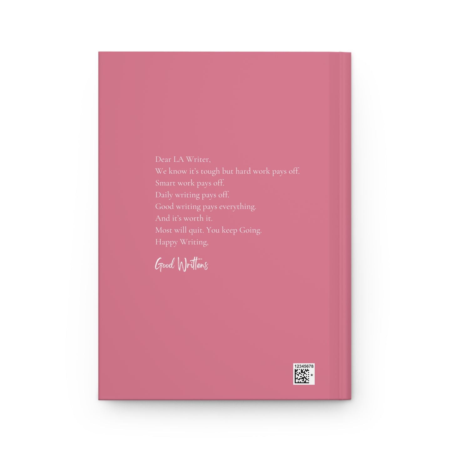 LA Writer Notebook Series.Pink