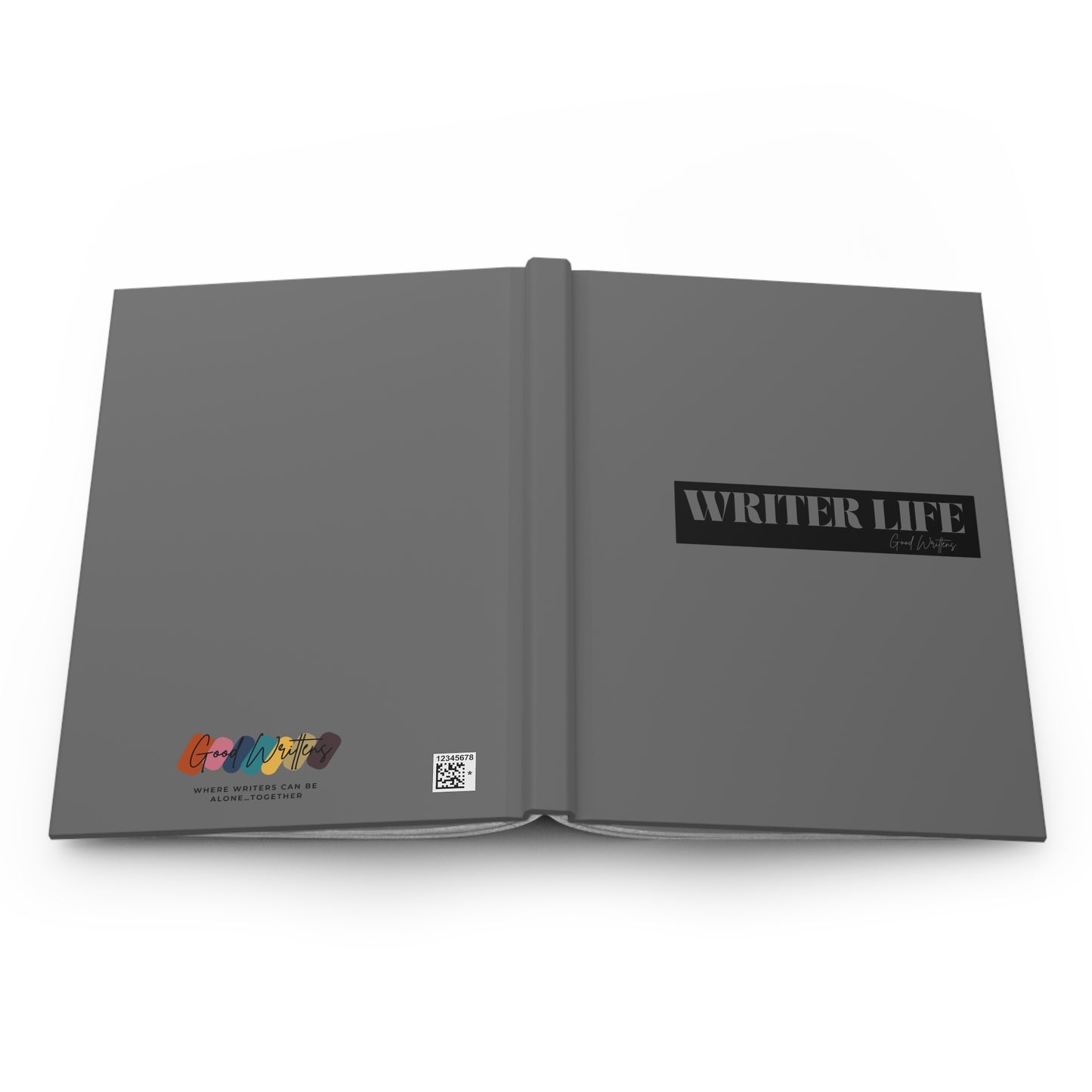 Writer Life Series. Notebook. Grey/Black.