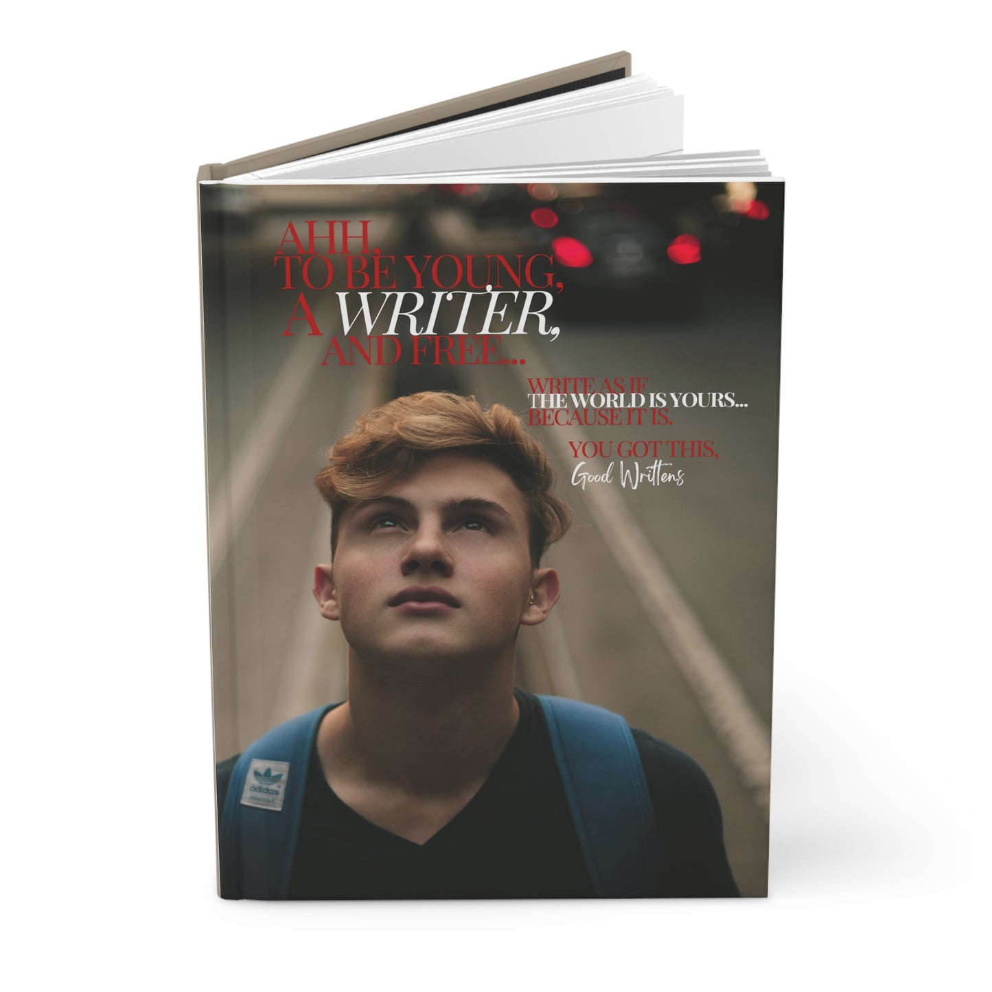 Young, Writer, and Free Notebook Series. The Ideator.