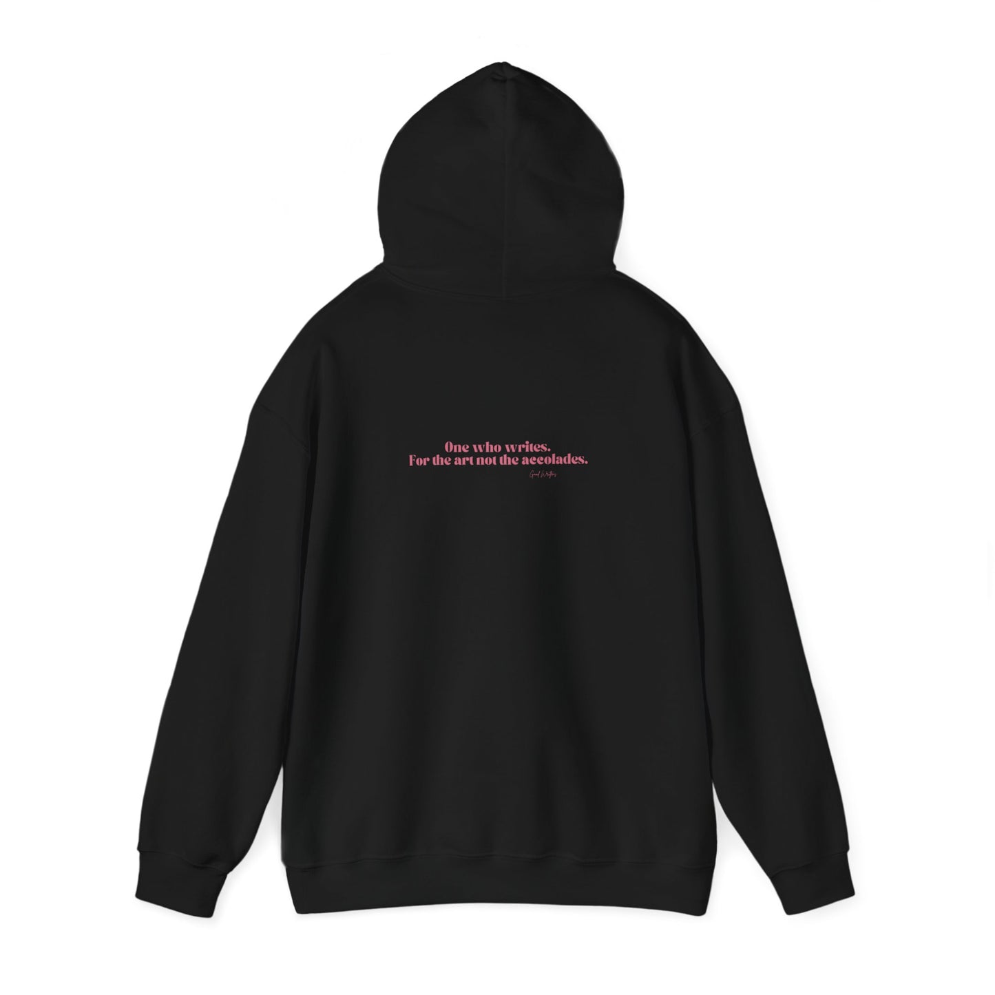 Writer Life Hoodie.Black/Pink