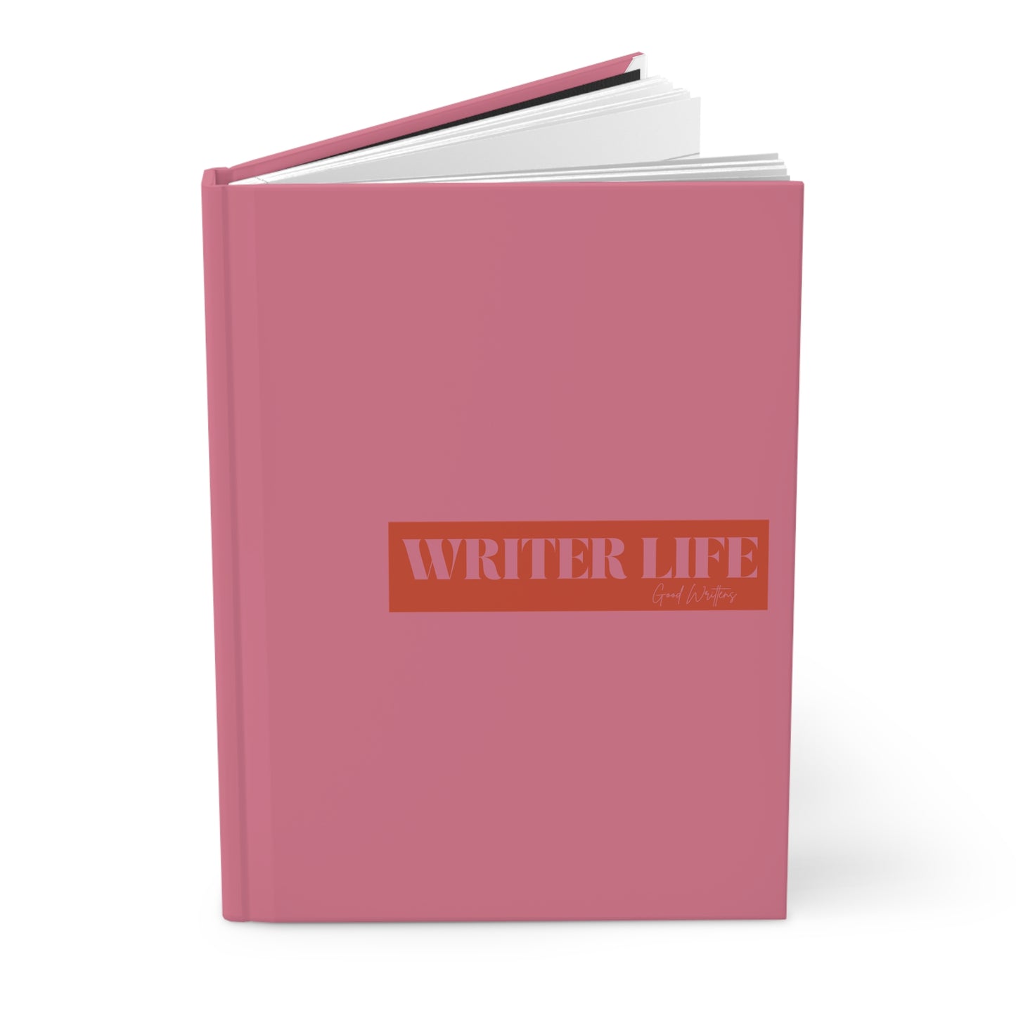 Writer's Life Series. Notebook. Pink/Orange.