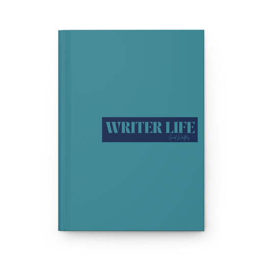 Writer Life Series. Notebook. Light Blue/Navy Bule