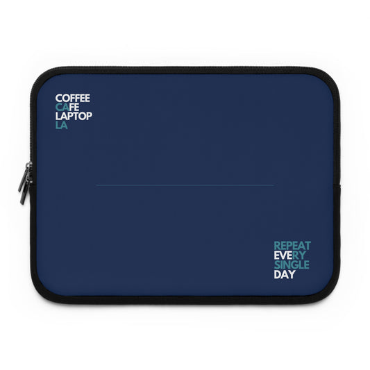 LA Writers Laptop Sleeve.Blue