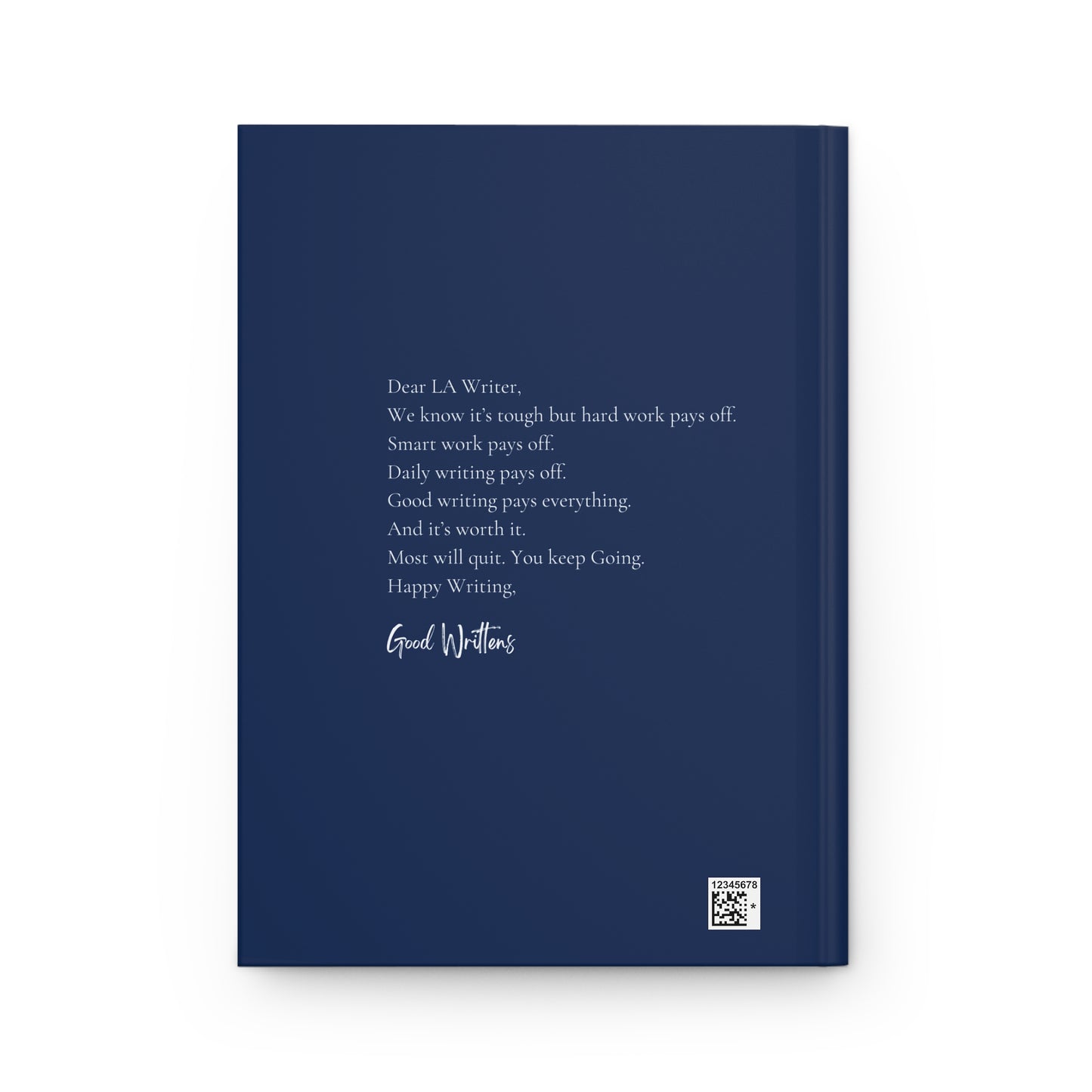 LA Writer Notebook Series.Blue