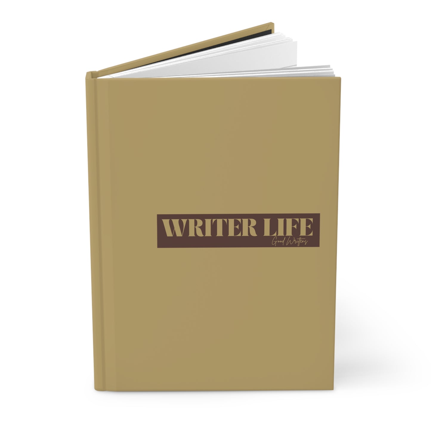 Writer's Life Series. Notebook. Brown/Tan.