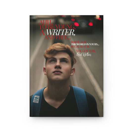 Young, Writer, and Free Notebook Series. The Ideator.