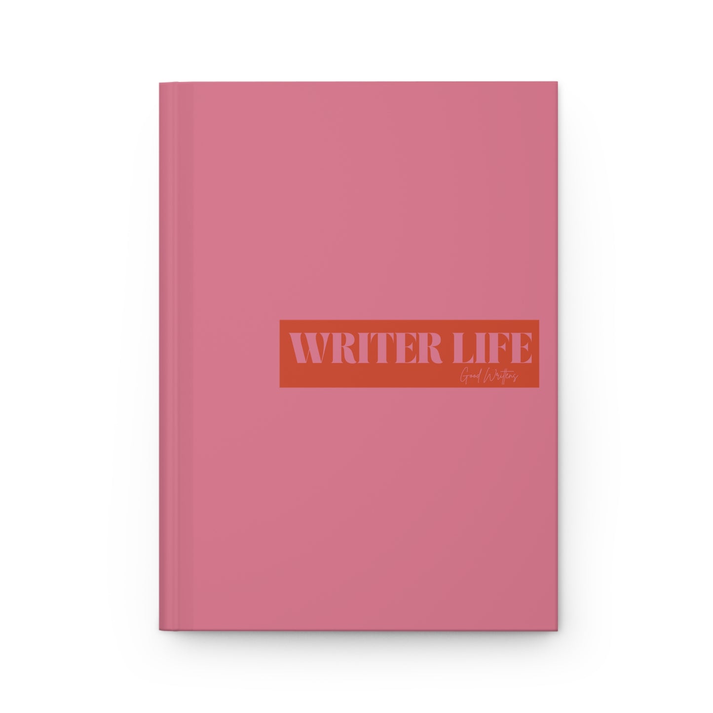 Writer's Life Series. Notebook. Pink/Orange.