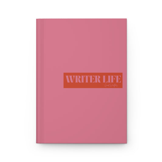 Writer's Life Series. Notebook. Pink/Orange.