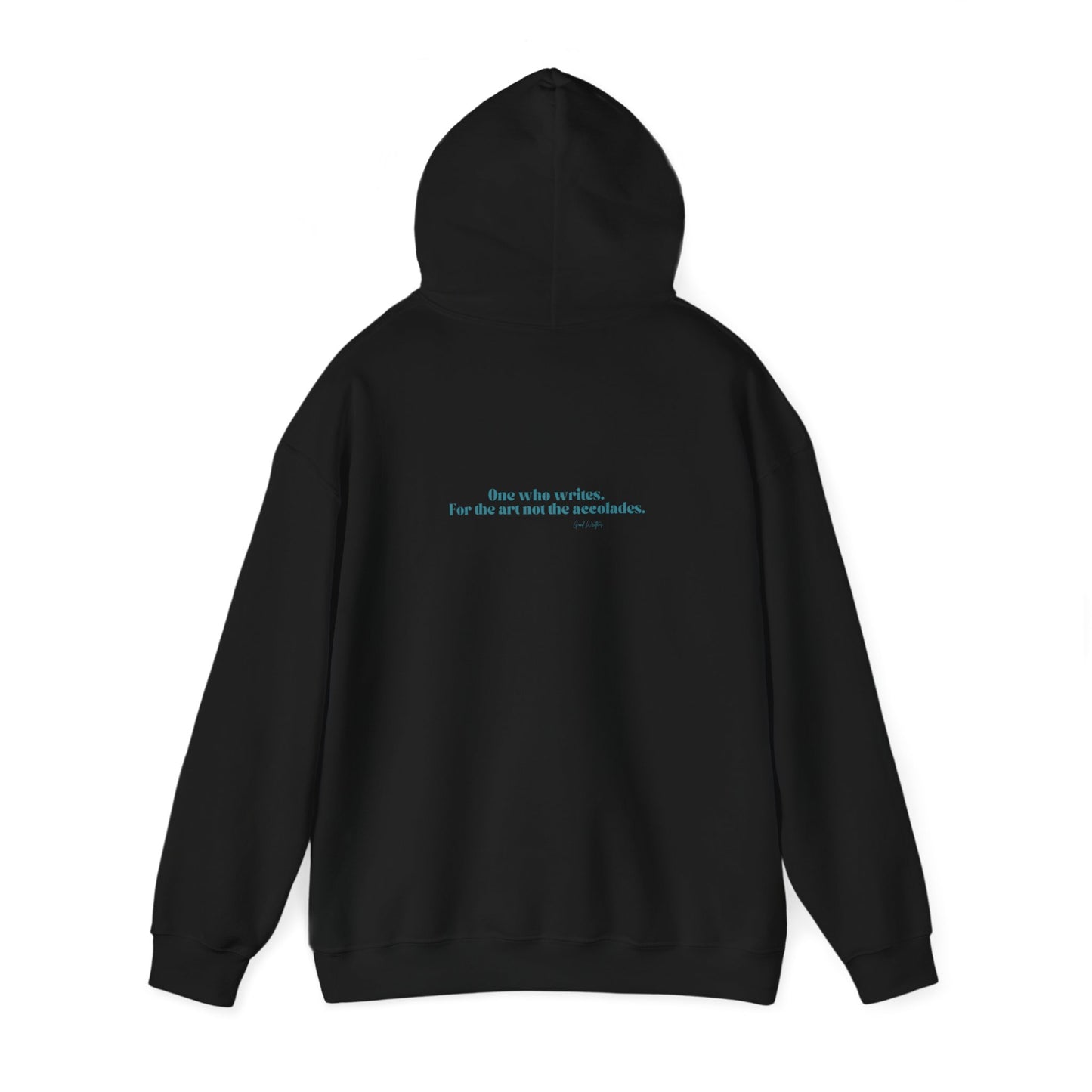 Writer Life Hoodie.Black/Blue